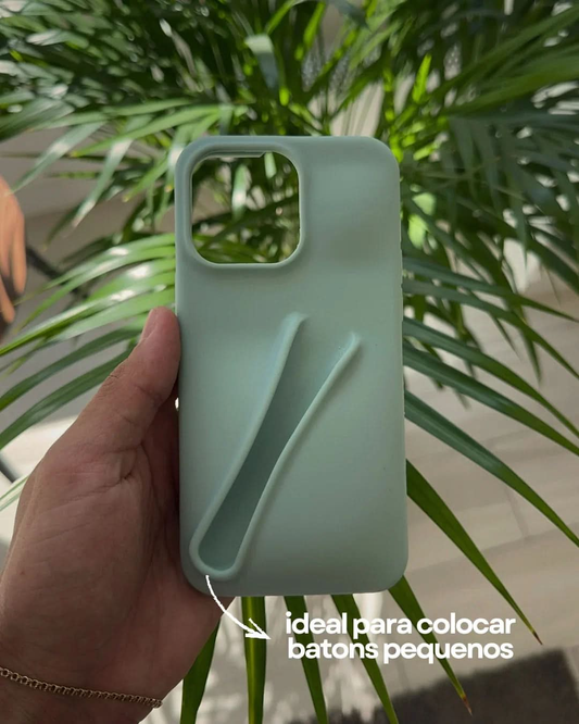 Capa Batom - Azul Bebé