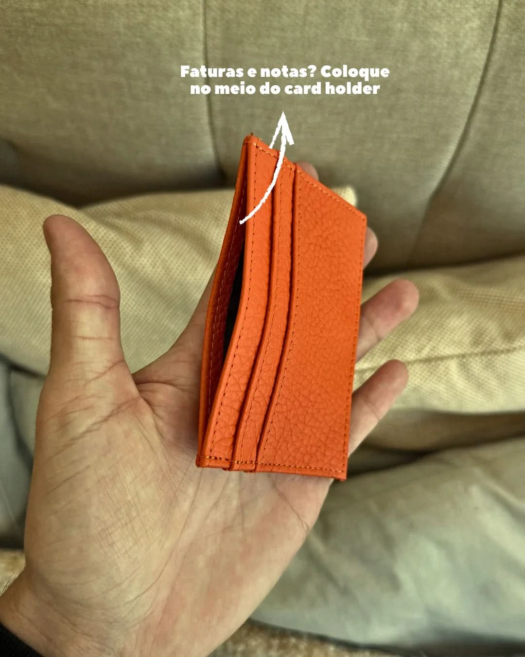 Card Holder - Laranja