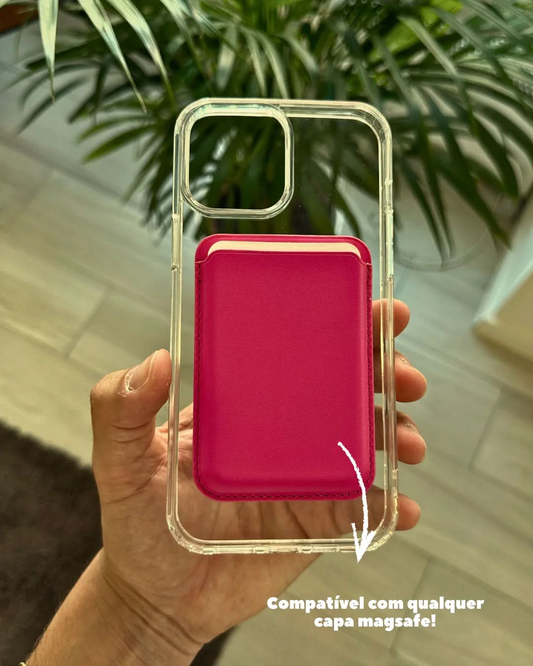 Carteira MagSafe - Rosa Choque