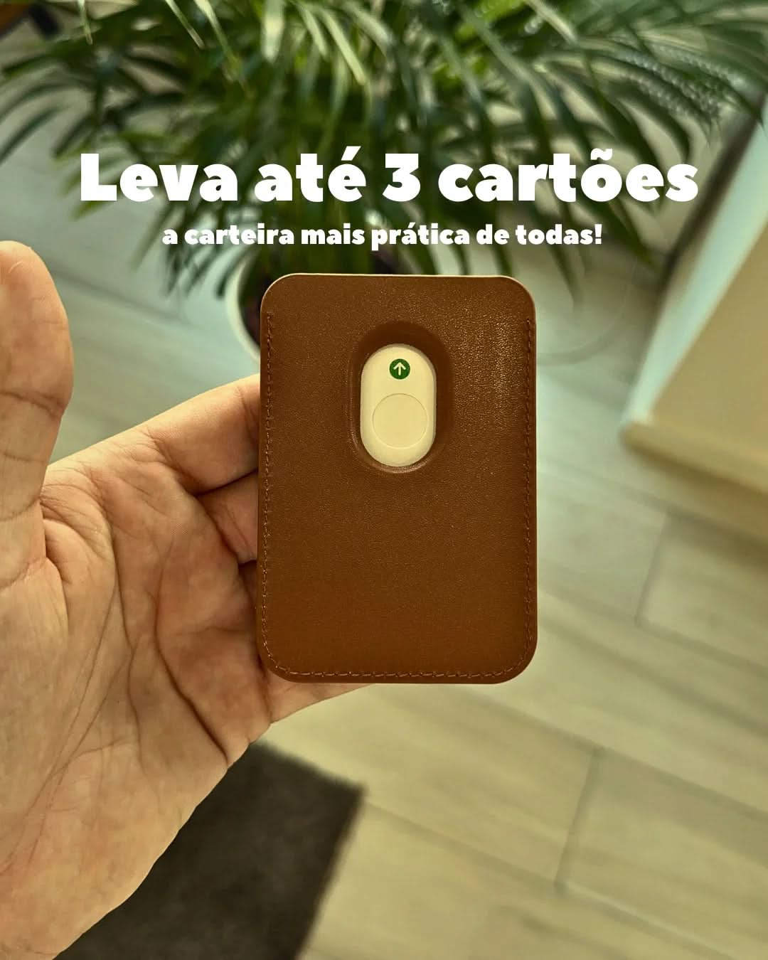 Carteira MagSafe - Camel