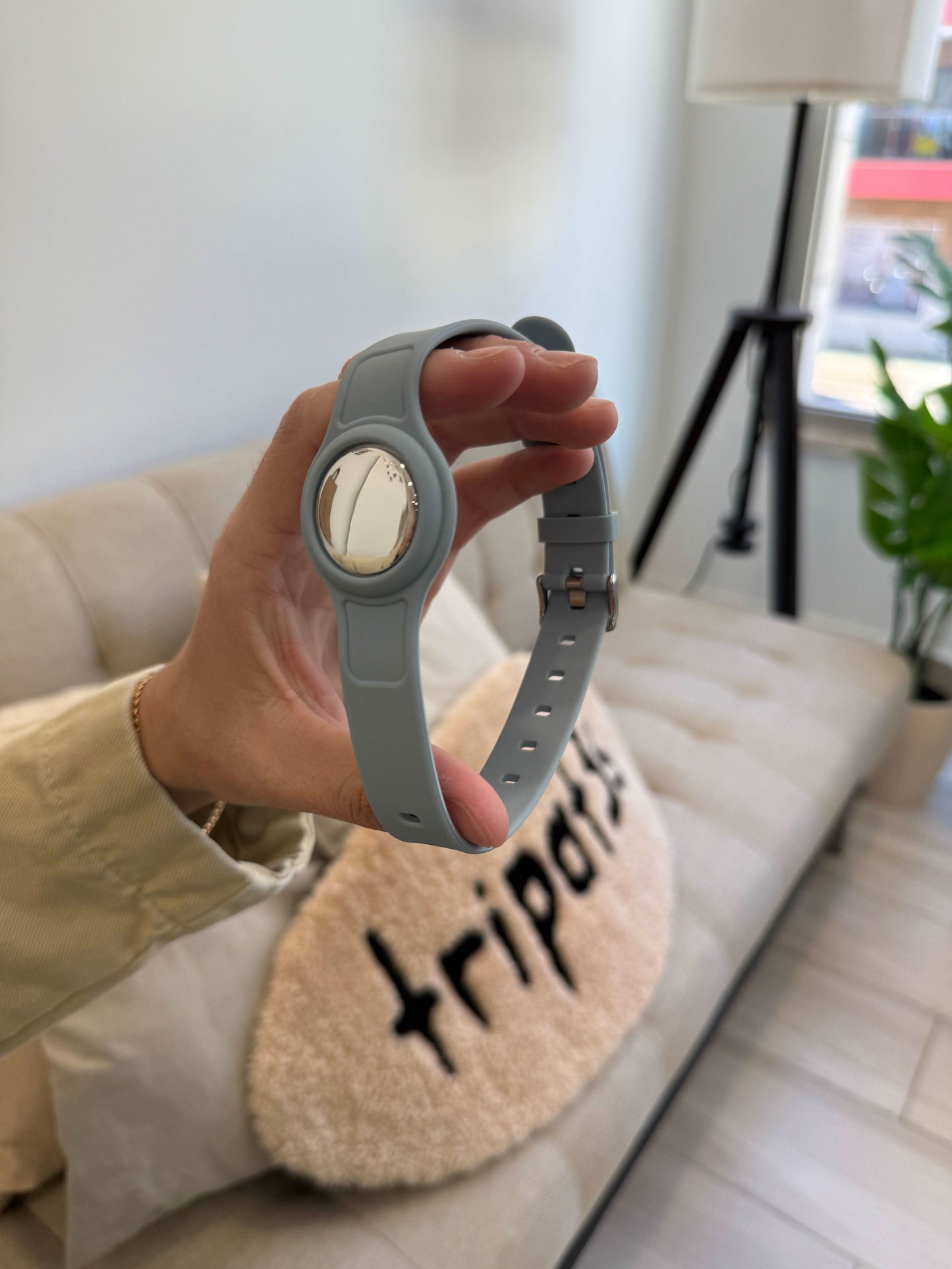 Coleira - Azul Bebé - tripat3s