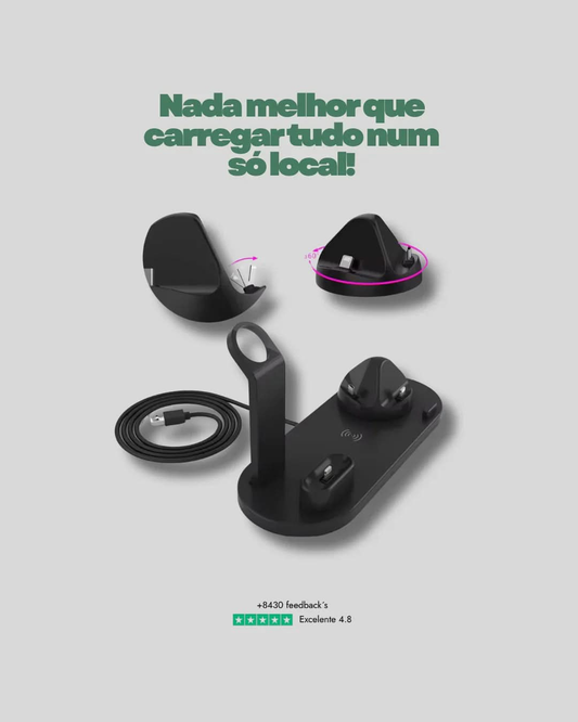 Carregador 4 em 1