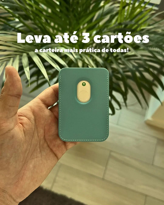 Carteira MagSafe - Azul Bebé
