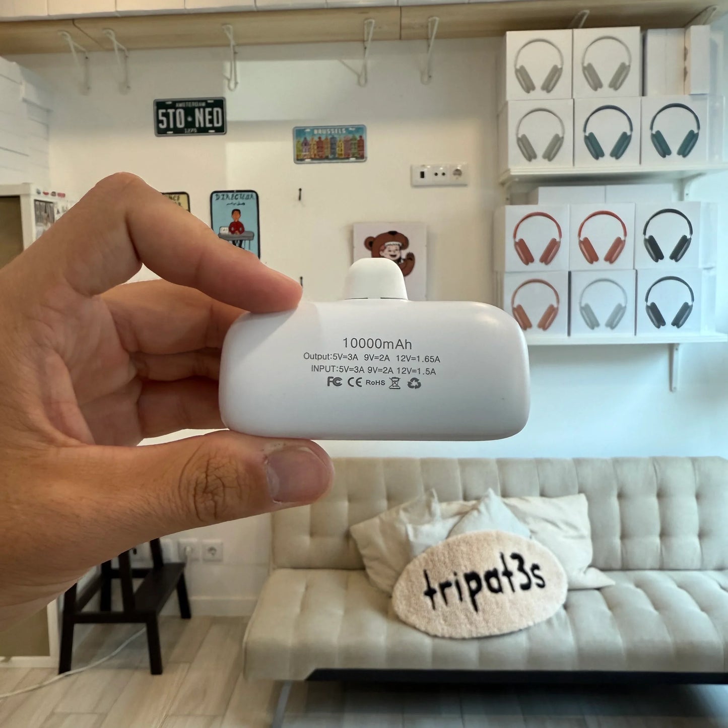 PowerBank 10 000mAh - Branco