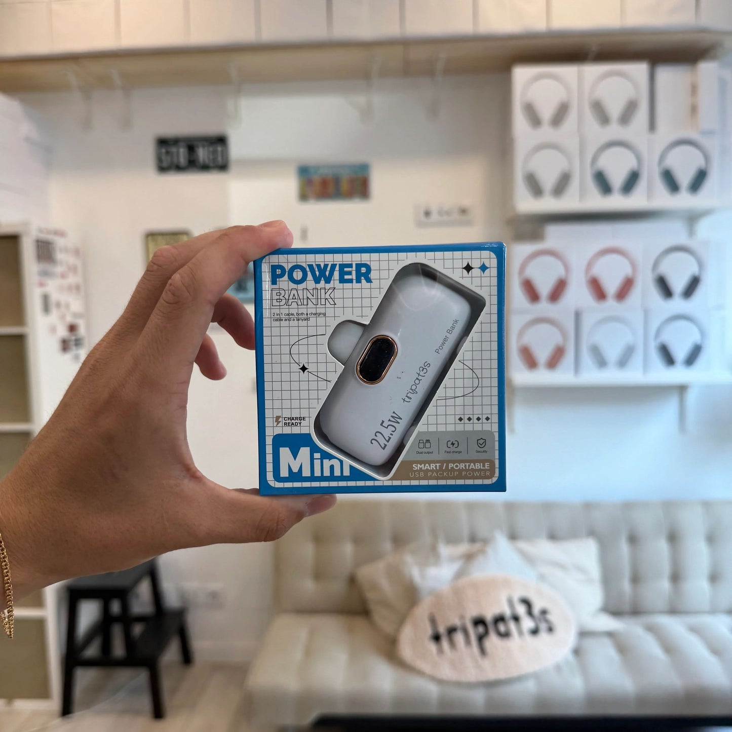 PowerBank - Branco - tripat3s