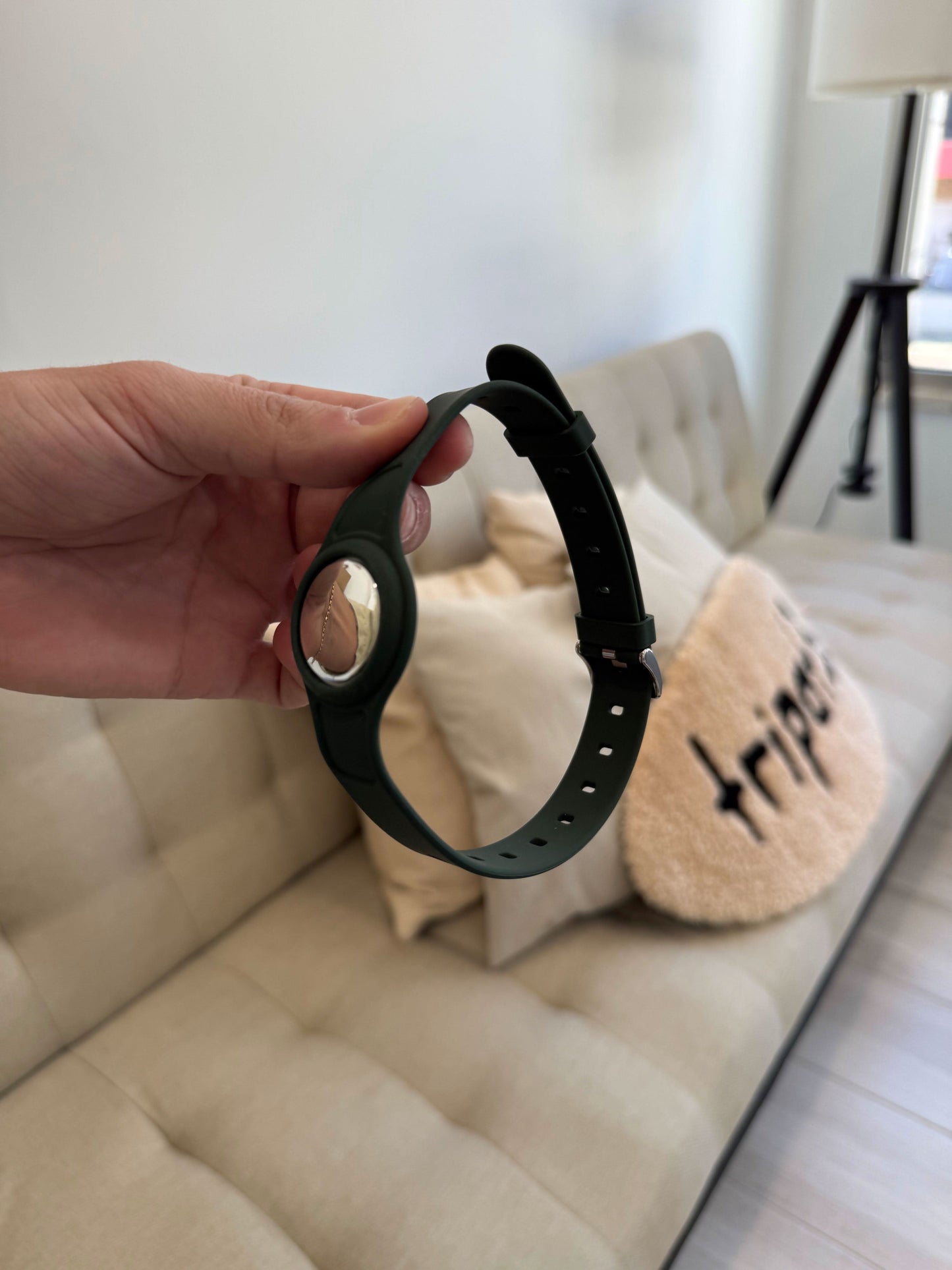 Coleira - Verde Escura - tripat3s