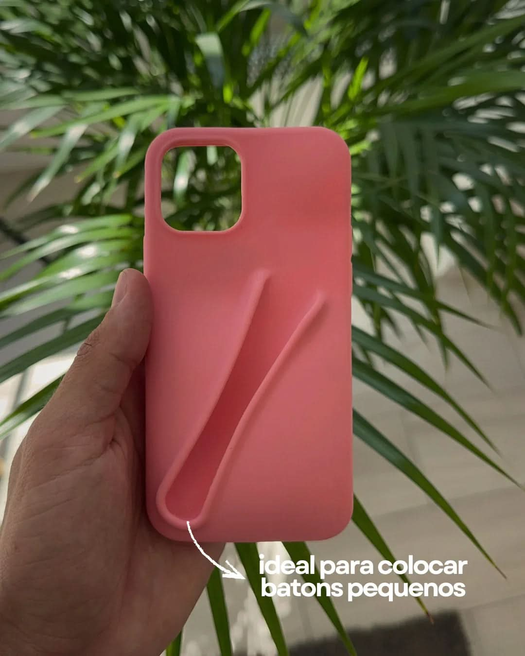 Capa Batom - Rosa Bebé