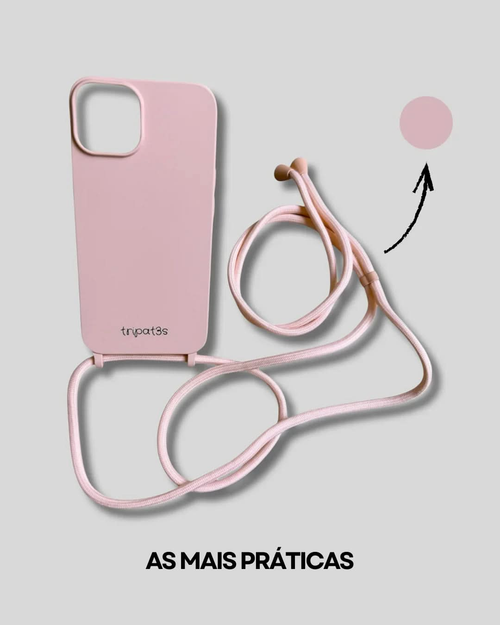 Capa com Fio - Rosa Claro - tripat3s