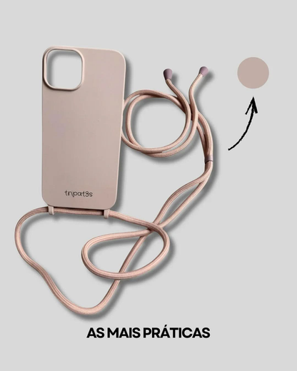 Capa com Fio - Rosa Escuro