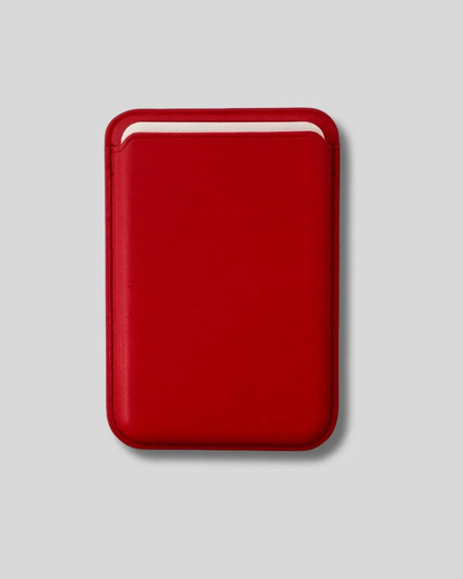 Carteira MagSafe - Vermelho
