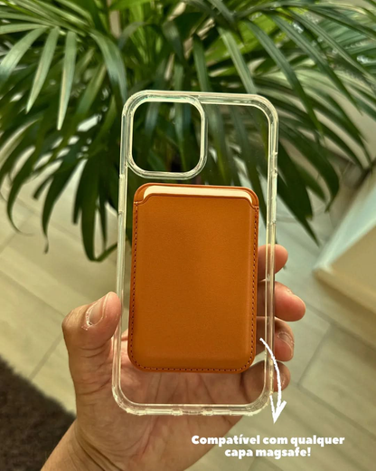 Carteira MagSafe - Laranja Baço