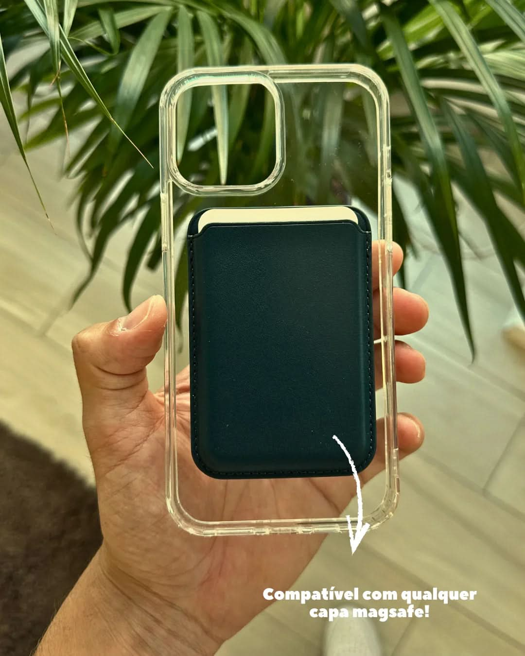 Carteira MagSafe - Verde