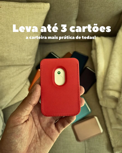 Carteira MagSafe - Vermelho