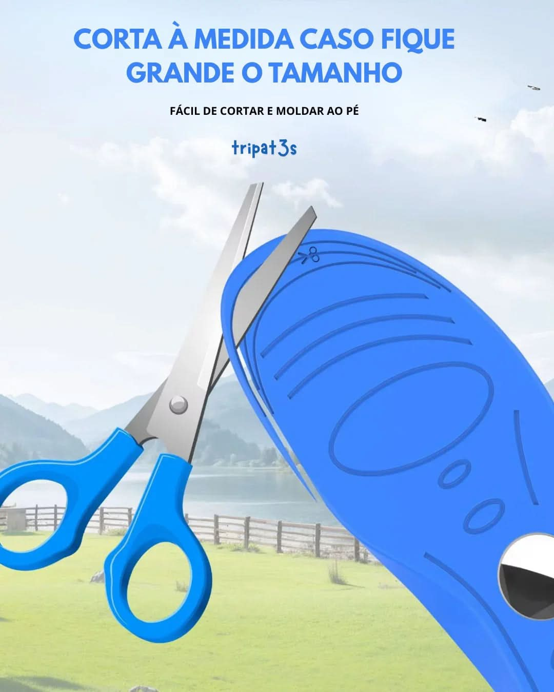 Palmilha com Rastreador