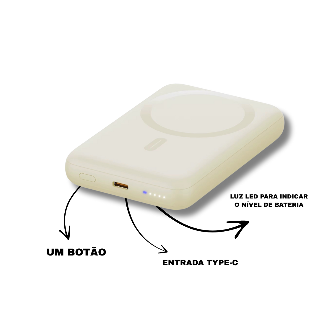 Pack Bateria MagSafe - Amarelo - tripat3s