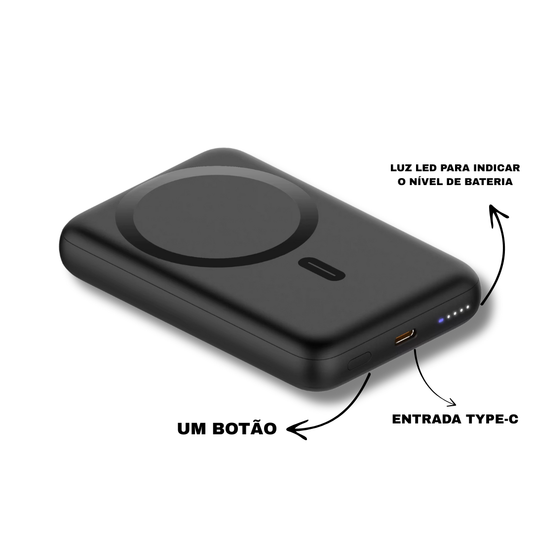 Pack Bateria MagSafe - Preto - tripat3s