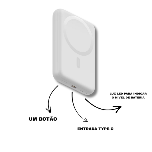 Pack Bateria MagSafe - Branco - tripat3s
