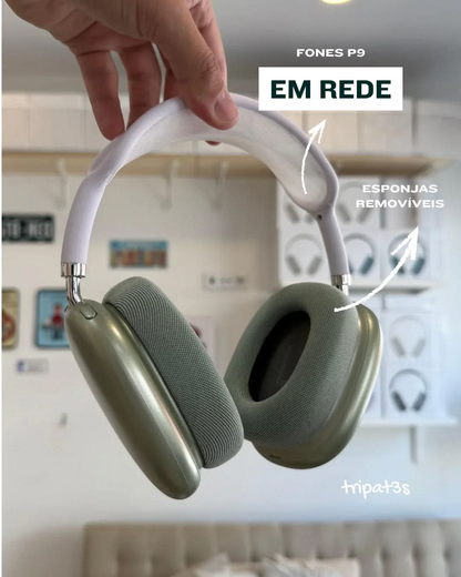 Fone P9 - Verde Claro - tripat3s