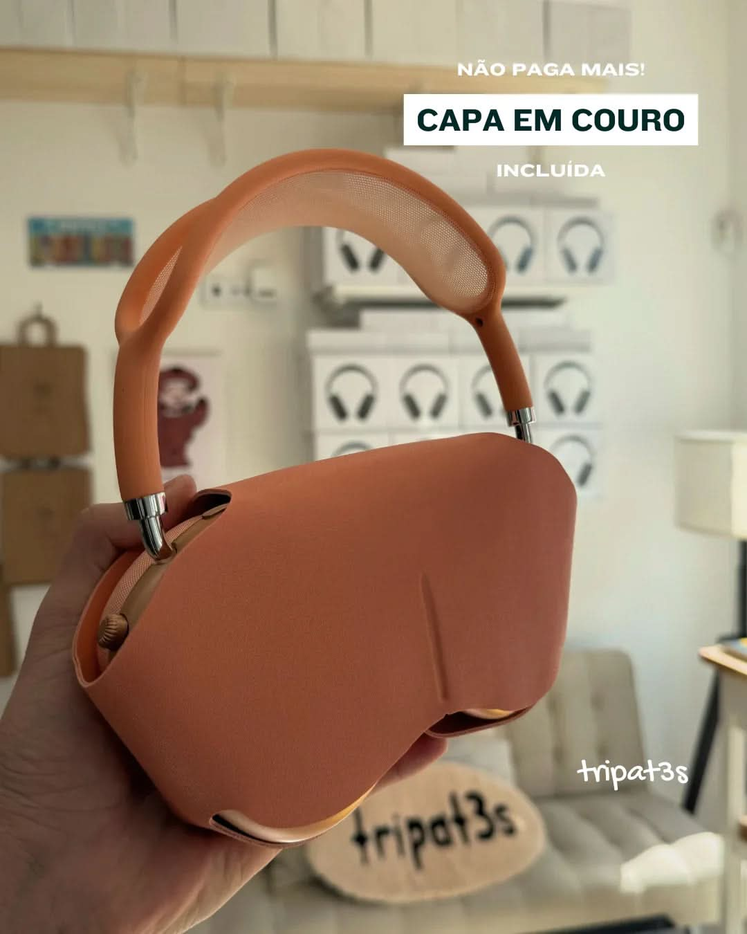 Fone P9 - Laranja