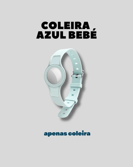 Coleira - Azul Bebé