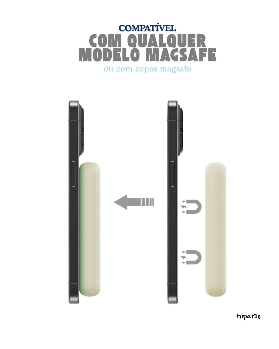 [PACK] Bateria MagSafe - Amarelo