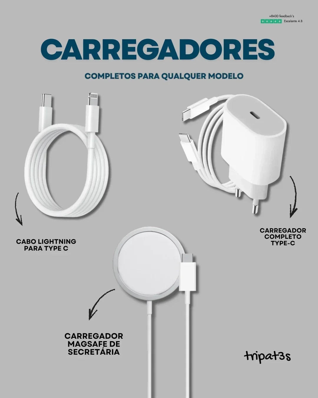 [Kit] 6 em 1 | InPods 4