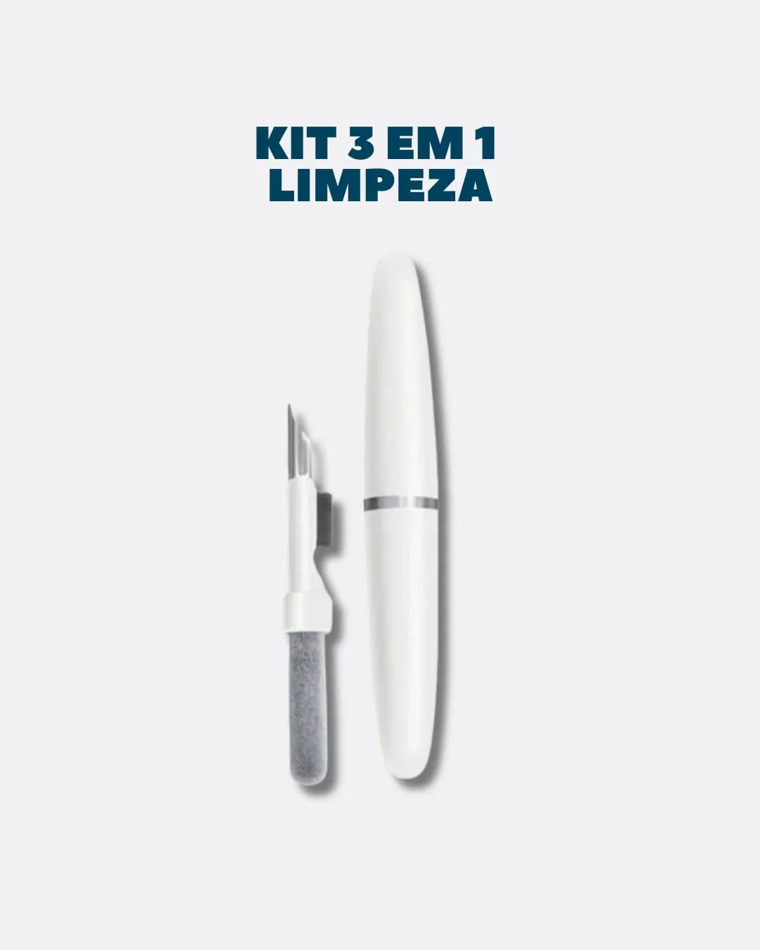 Kit 3 em 1 limpeza InPods