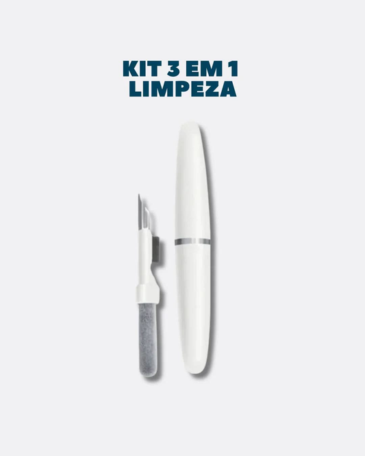 Kit 3 em 1 limpeza InPods