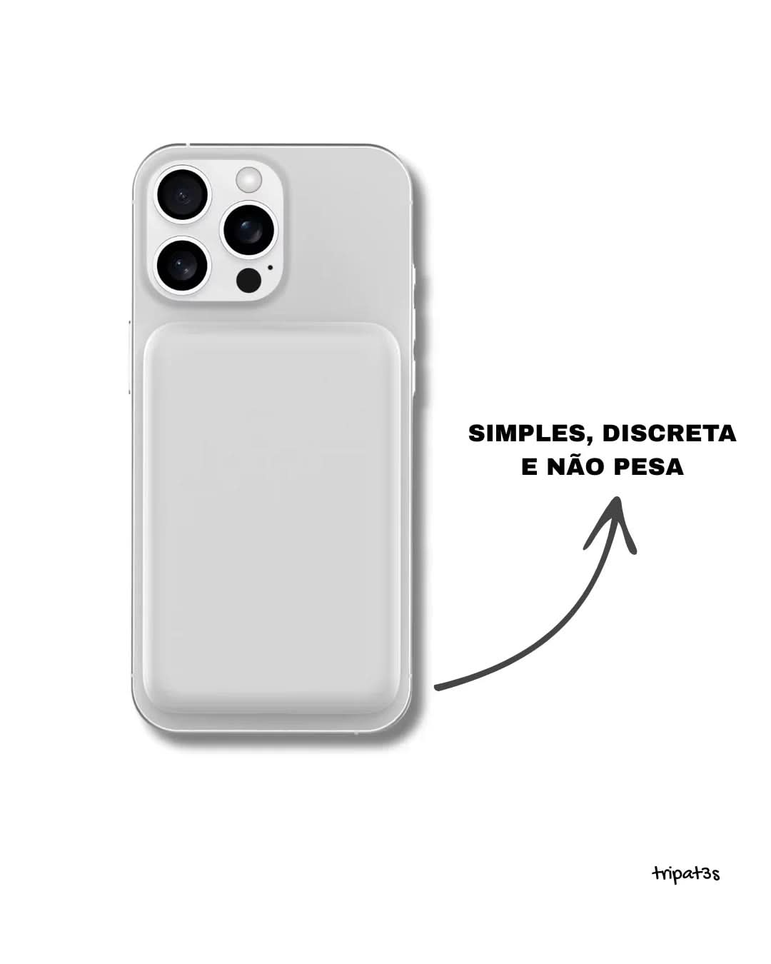 [PACK] Bateria MagSafe - Branco