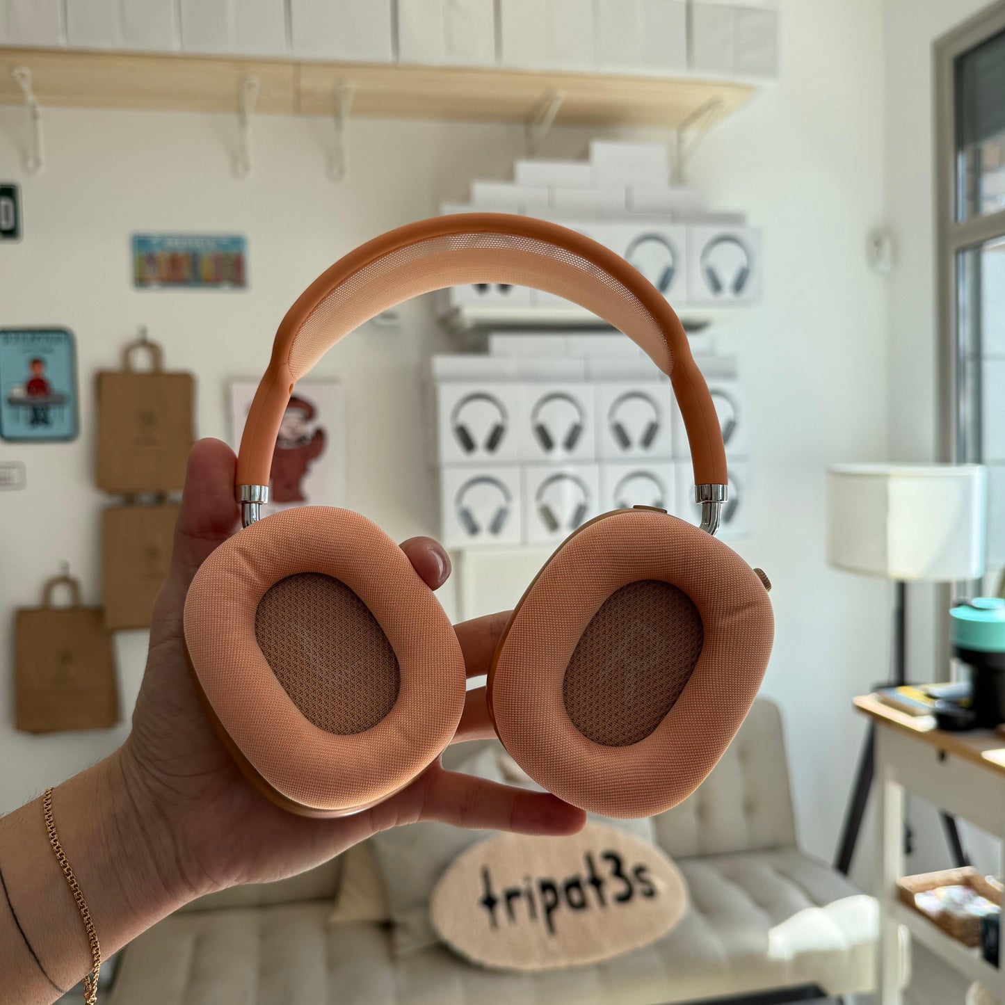 Fone P9 - Laranja - tripat3s