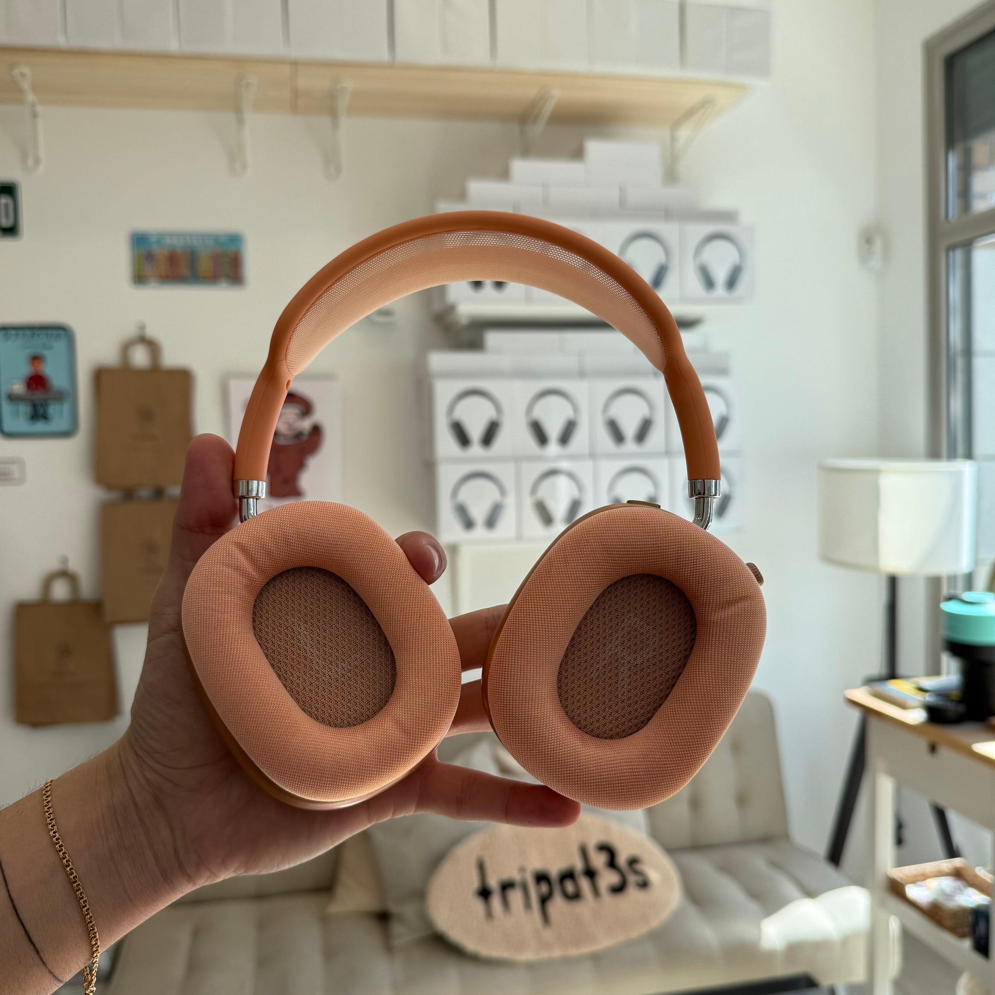 Fone P9 - Laranja - tripat3s