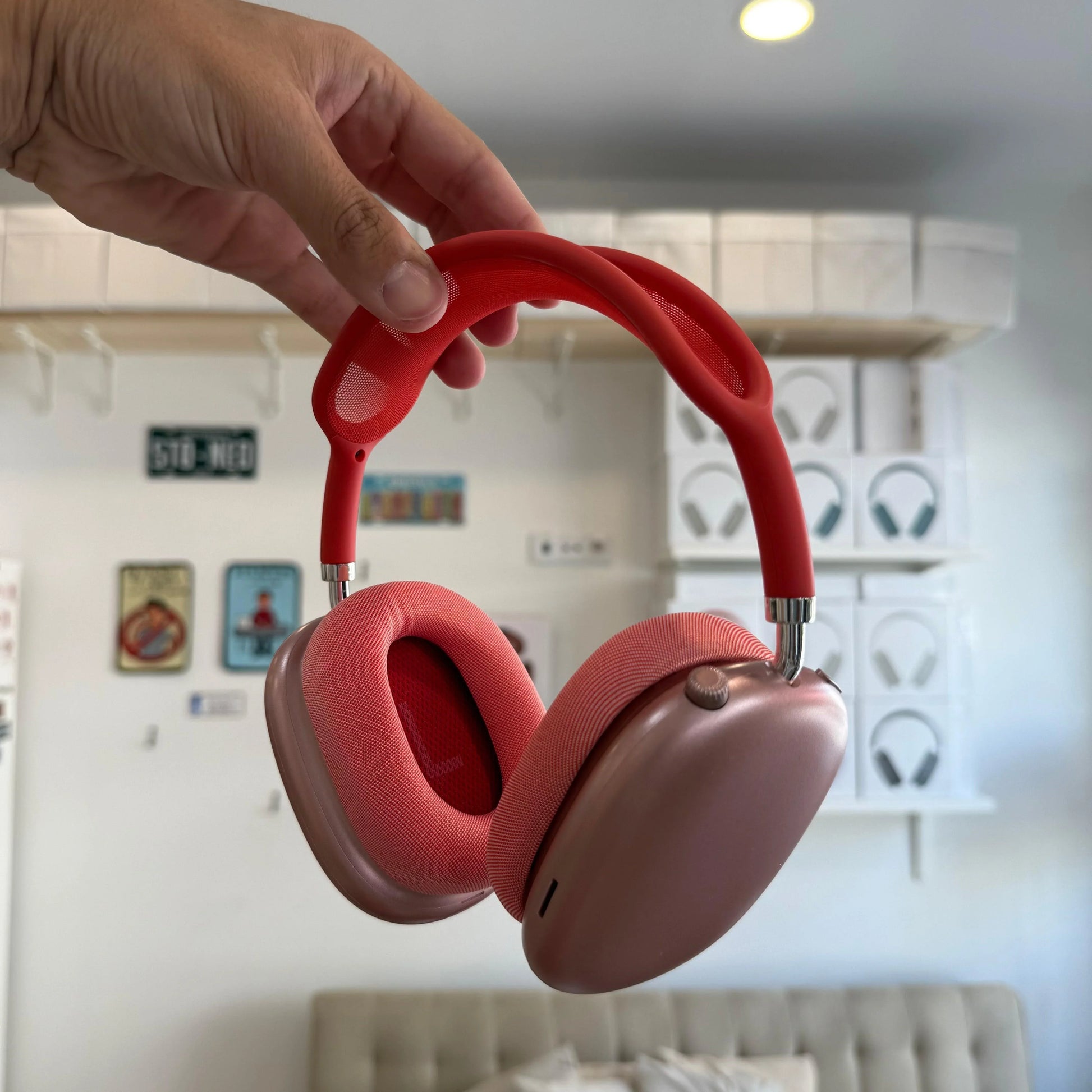 Fone P9 - Vermelho - tripat3s