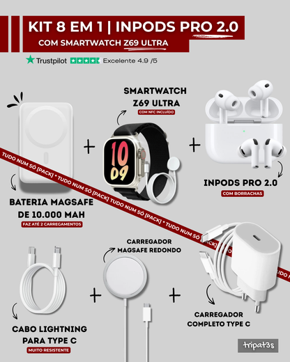 [Kit] 8 em 1 | InPods 2.0