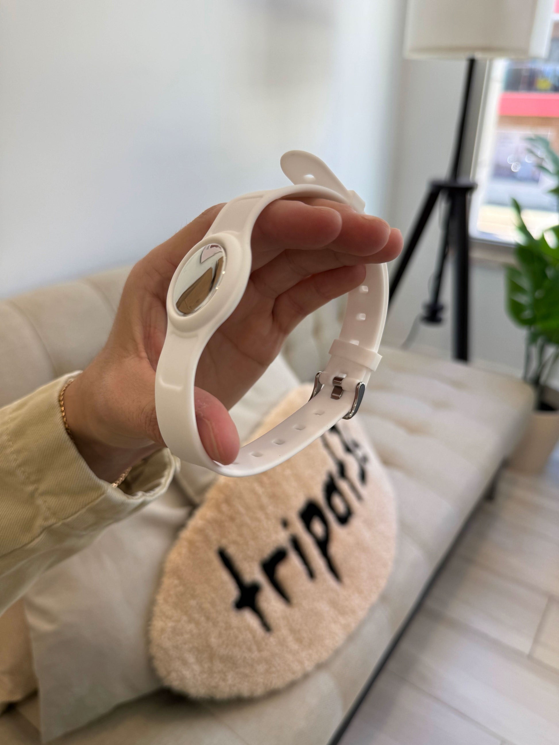 Coleira - Branca - tripat3s