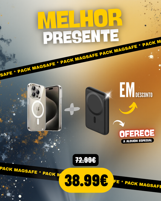 [PACK] Bateria MagSafe - Preto
