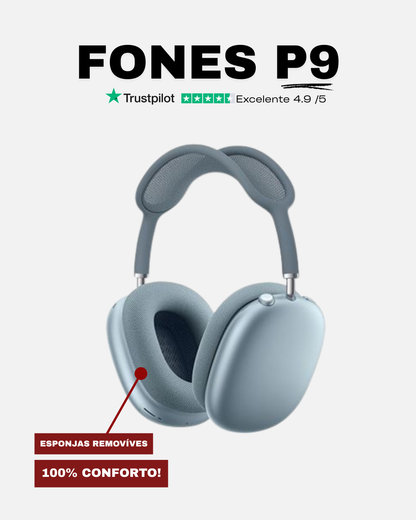 Fone P9 - Azul