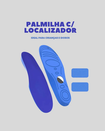 Palmilha com Rastreador