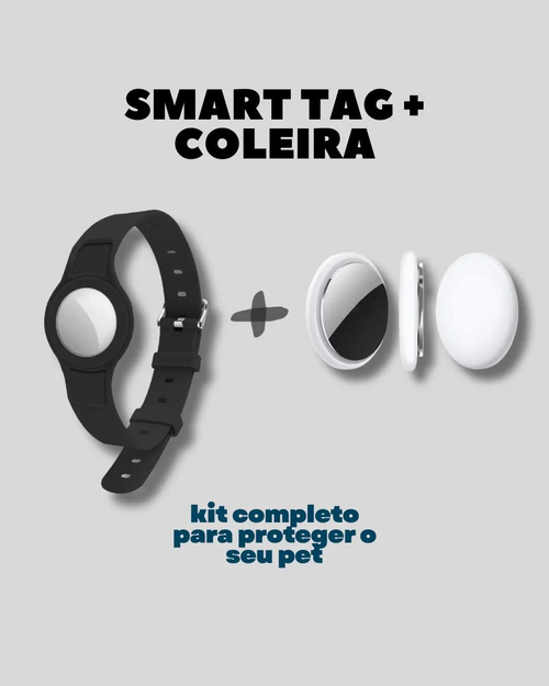 Smart Tag + Coleira - tripat3s