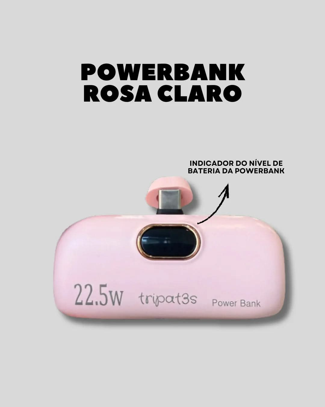 PowerBank - Rosa