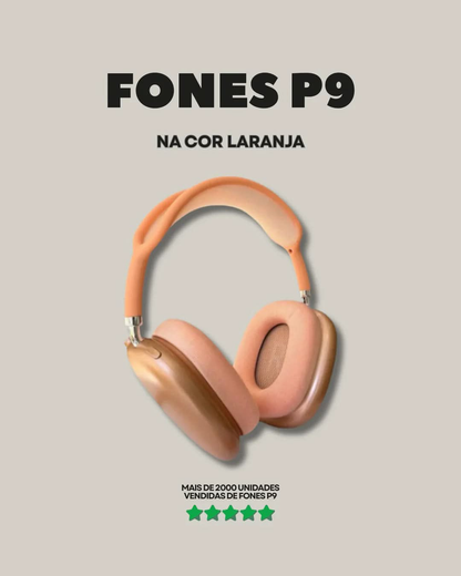 Fone P9 - Laranja