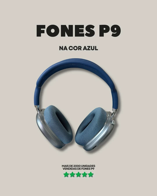 Fone P9 - Azul