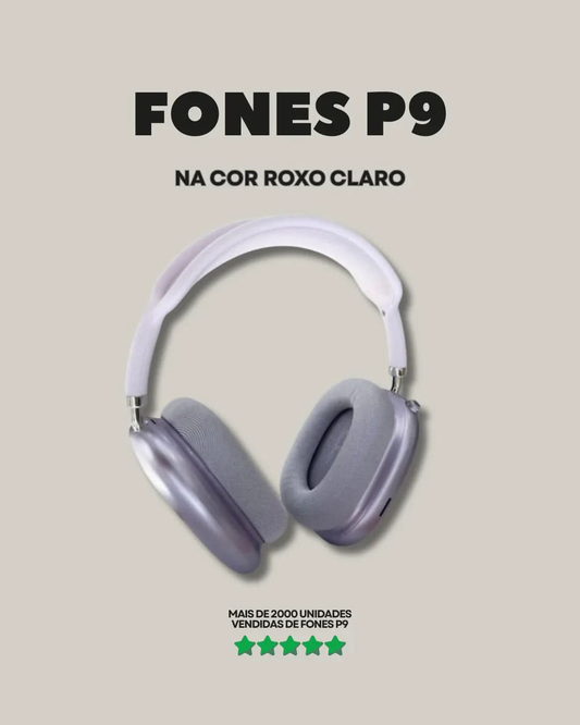 Fone P9 - Roxo Claro