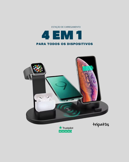 Carregador 4 em 1