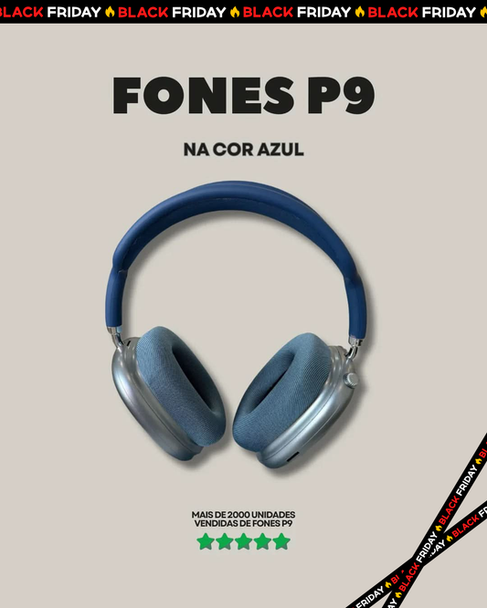 Fone P9 - Azul