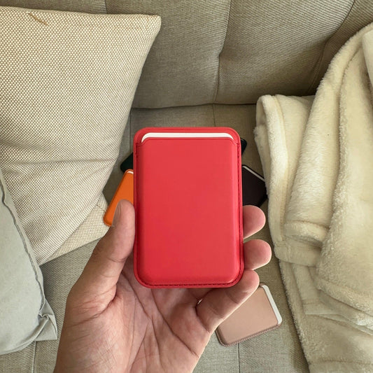 Carteira MagSafe - Vermelho