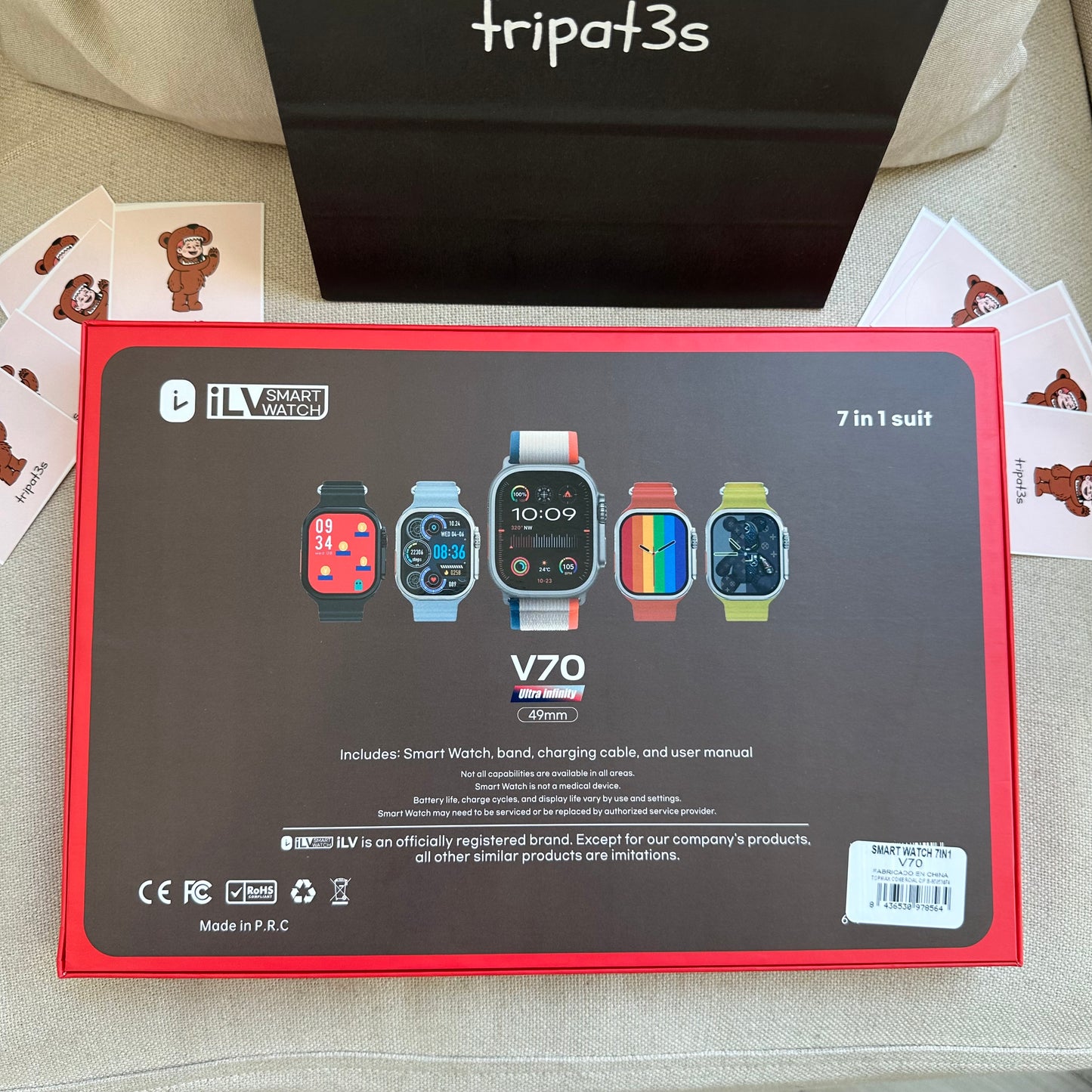Kit 7 em 1 - tripat3s