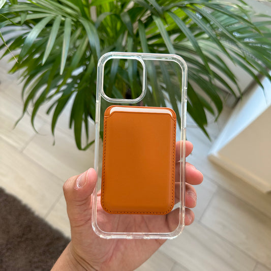 Carteira MagSafe - Laranja Baço