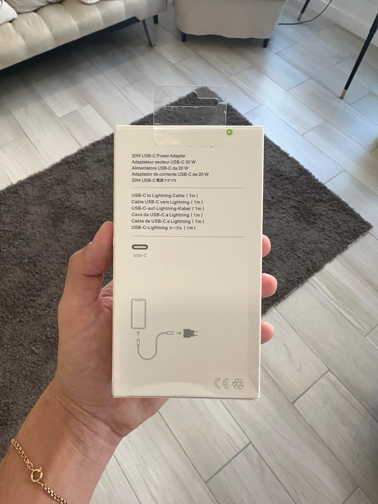 Carregador USB - C 20W
