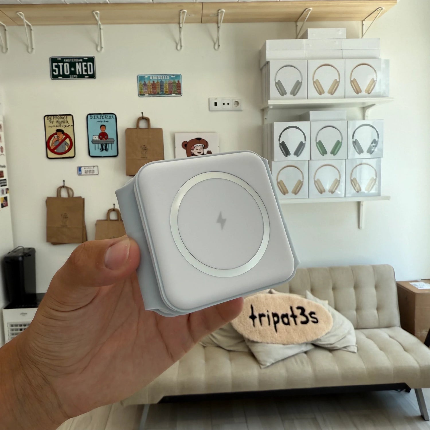Carregador 3 em 1 - tripat3s