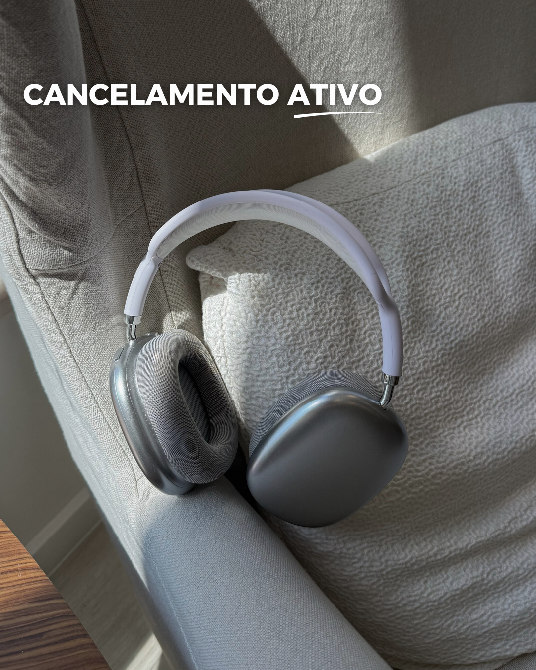 Fone P9 - Prateado